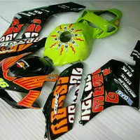 MS Injection Fairing Orange Green Fit for ABS Honda CBR1000RR 2004-2005 u071