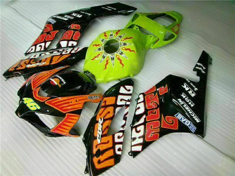 NT Fairing Fit for Honda 2004-2005 CBR1000RR U071- Orange Green | ABS Injection
