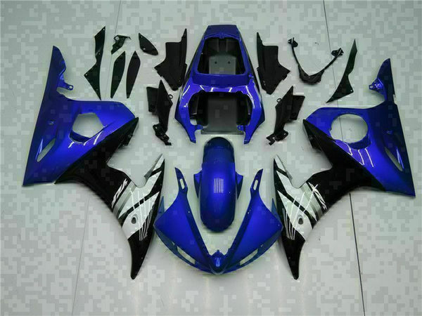 MS Injection ABS Blue Fairing Set Fit for Yamaha YZF 2003-2005 R6 & 06-09 R6S g040