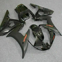 MS Injection Set Matte Black Fairing Fit for Yamaha YZF 2003-2005 R6 &06-09R6S g046