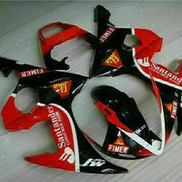 MS Injection Mold Red Black Fairing Fit for Yamaha YZF 2003-2005 R6 & 06-09 R6S g020
