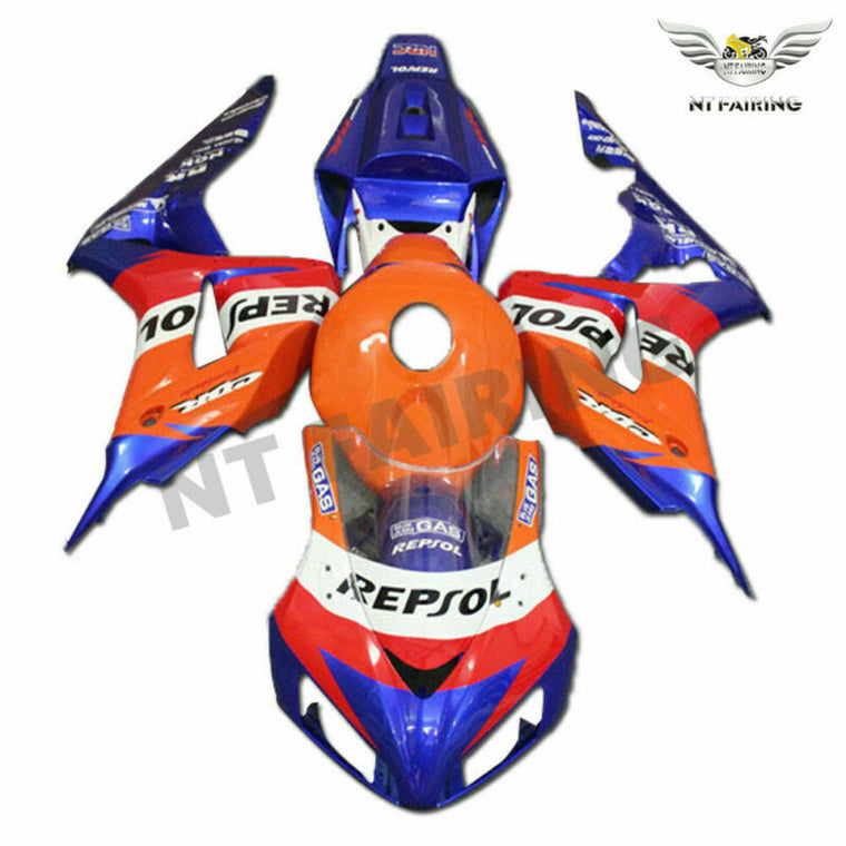 NT Fairing Fit for Honda 2006-2007 CBR1000RR N039- Orange Blue | ABS Injection