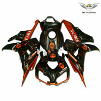 MS Injection Orange Black Plastic Fairing Fit for Honda 2006-2007 CBR1000RR u010