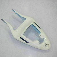 MS Injection New White Blue ABS Fairing Fit for  2003-2004 GSXR 1000 q029