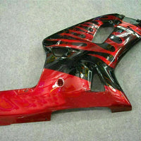 MSB Injection  Red Black Fairing Fit for  2001-2003 GSXR 600 750 n034