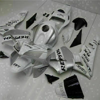 MSA Injection White ABS Plastic Fairing Fit for Honda 2003 2004 CBR600RR TH v009