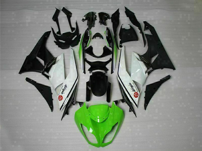 MSA Injection Fairing Fit for  2009-2012 ZX6R Plastic With Seat Cowls t020-T
