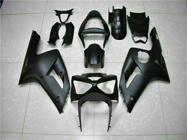 MSA Fit for  03-04 ZX6R 636 Plastic Matte Black Injection Fairing s013