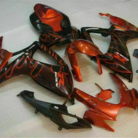 MSB Injection Mod Red Fairing Set Fit for  2006 2007 GSXR 600 750 n047