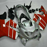 MSB Injection Red Silver Fairing Kit Fit for Honda 1999-2000 CBR600 F4 WTH ABS u035