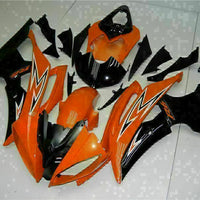NT Injection Mold Orange Black Fairing Fit for Yamaha 2008-2016 YZF R6 N020
