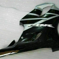 MS Injection Fairing Black Silver Set Fit for Honda 2001-2003 CBR600 F4I u036
