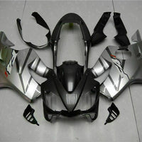MS Injection Silver Black Fairing Kit Fit for Honda 2004-2007 CBR600 F4I u027