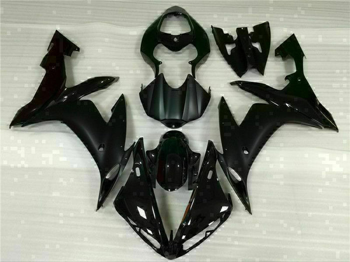 MSB Injection Black Plastic Fairing Kit Fit for Yamaha 2004-2006 YZF R1 ABS g066