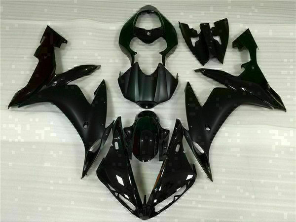 MSB Injection Black Plastic Fairing Kit Fit for Yamaha 2004-2006 YZF R1 ABS g066