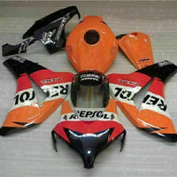 MS Injection Set Orange Plastic Fairing Fit for Honda 2008-2011 CBR1000RR u055