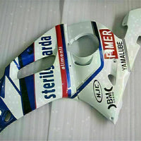 MS Injection Blue White Plastic Fairing Fit for Yamaha 1998-2002 YZF R6 g012