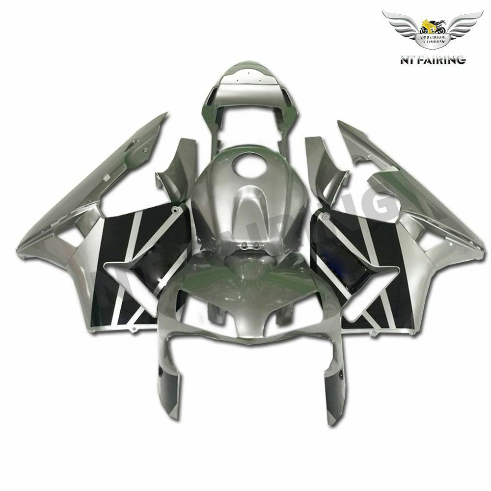NT Fairing Fit for Honda 2003-2004 CBR600RR U084- Msa Silver | ABS Injection