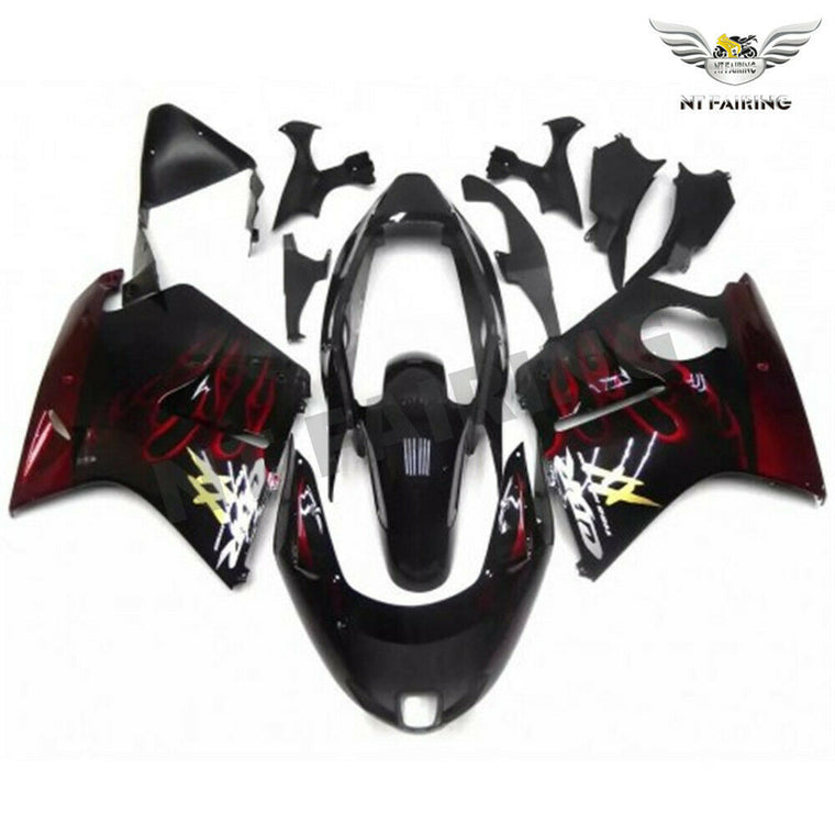 NT Fairing Fit for Honda 1996-2007 CBR1100XX U012- Msa Red Flame | ABS Injection