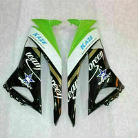 MSA Injection Fairing Fit for  2009-2012 ZX6R Plastic With Seat Cowls t021-T