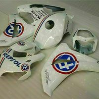MS Injection Plastic White Blue Fairing Fit for Honda 2008-2011 CBR1000RR u043