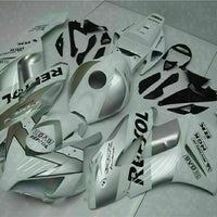MS Injection Plastic Silver White Fairing Fit for Honda 2004-2005 CBR1000RR u0101