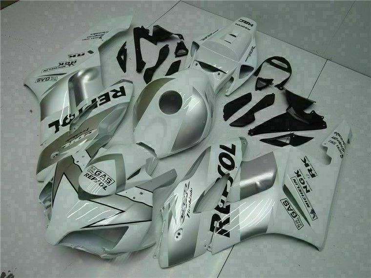 NT Fairing Fit for Honda 2004-2005 CBR1000RR U0101- Silver White | ABS Injection
