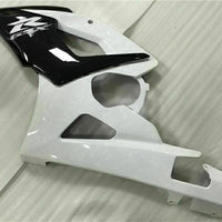 MS Injection Mold White Black Fairing Fit for  2005-2006 GSXR 1000 q014