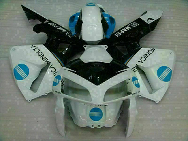 NT Fairing Fit for Honda 2005-2006 CBR600RR U019- Msa White Blue | ABS Injection