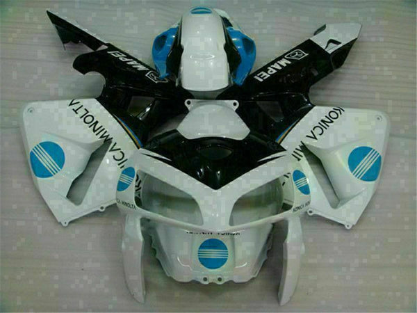 MSA Injection White Blue Fairing Fit for Honda 2005-2006 CBR600RR Plastic u019