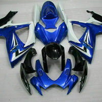 MSB Injection Mold Blue Fairing Kit Fit for  2006 2007 GSXR 600 750 o065