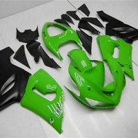 Fit for  Ninja 2005-2006 ZX6R 636 Green New Injection Fairing Kit l006-T