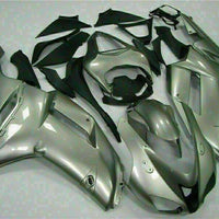 MSA Fit for  2007 2008 ZX6R Plastic Silver Brand New Injection Fairing s010