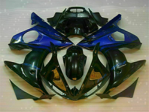 MS Injection Mold Black Set Fairing Fit for Yamaha YZF 2003-2005 R6 & 06-09 R6S g021