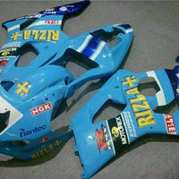 MS Injection Blue Plastics ABS Fairing Fit for  2003-2004 GSXR 1000 q043