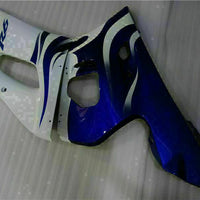 MS Injection Mold White Blue ABS Fairing Fit for Yamaha 1998-2002 YZF R6 g018