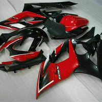 MS Injection Kit Red Black Fairing Set Fit for  2005-2006 GSXR 1000 p008