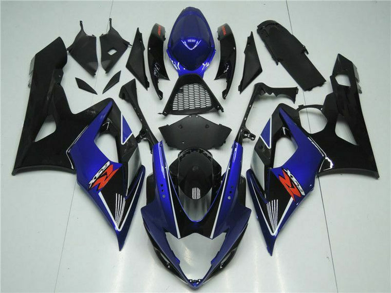 NT Fairing Fit for Suzuki 2005-2006 GSXR 1000 N023- Blue Black | ABS Injection