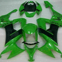 MSA Fit for  2008-2010 ZX10R ZX-10R ABS Black White Injection Fairing t015-T