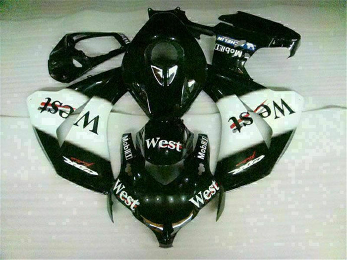 MS Injection Mold White Black Fairing Fit for Honda 2008-2011 CBR1000RR u025