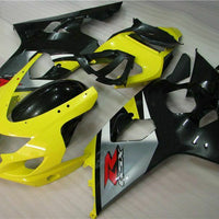 NT Injection  Yellow Black Fairing Fit for  2004 2005 GSXR 600 750 N061