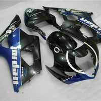 MS Injection Black Blue Bodywork Fairing Fit for  2003-2004 GSXR 1000 q042