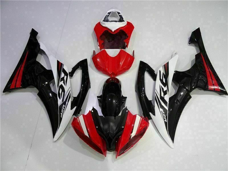 NT Fairing Fit for Yamaha 2008-2016 YZF-R6 E016- Red Black | ABS Injection