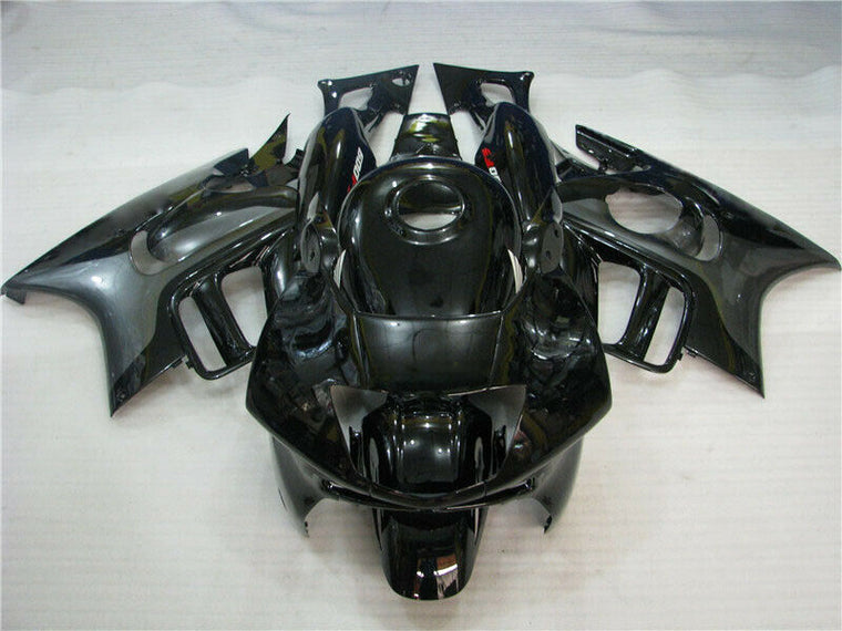 NT Fairing Fit for Honda 1997-1998 CBR600 F3 U020- Msa Glosssy Black 600f | ABS Injection
