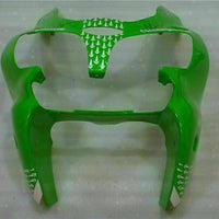 MS Fit for  2000-2002 ZX6R Plastic Green Black Injection Fairing ABS t022