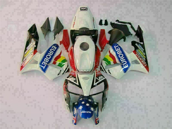 MSA Injection ABS Fairing Fit for Honda 2005-2006 CBR600RR Set Plastic u044