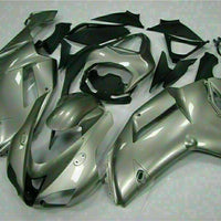 MSA Fit for  2007 2008 ZX6R Plastic Silver Brand New Injection Fairing s010