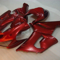 NT Red Cowl Set Fairing Fit for 2005 2006 ZX6R 636 Injection Molded NEW e028A