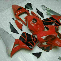 MSA Injection Mold Red Silver Cowl Fairing Fit for Honda 2003-2004 CBR600RR u081