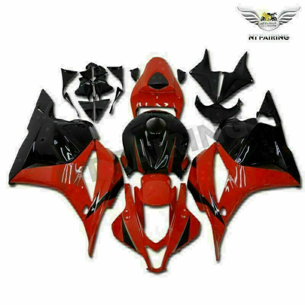 MSA Injection Red Black Mold Fairing Kit Fit for Honda 2009-2012 CBR600RR WTH u004